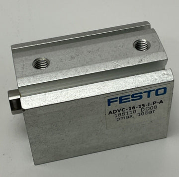 Festo ADVC-16-15-I-P-A  Pneumatic Cylinder  80mm Bore,  10mm Stroke 188110 - 0