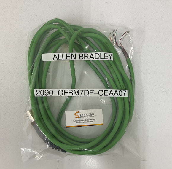 Allen Bradley 2090-CFBM7DF-CEAA07 Bulletin  25 Meter Motor Feedback Cable