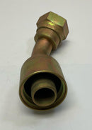 Kurt Hydraulics  FJX45-20-24-W 1-1/4'' Hose ID Crimp x 1/2'' JIC Female 45°-6