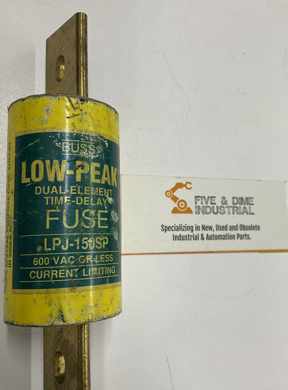 Buss Bussmann Low-Peak LPJ-150SP Dual Element Time Delay 600 Vac 150A