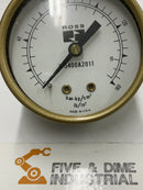 Ross W5400A2011 160 Psi Pneumatic Pressure Gauge-2