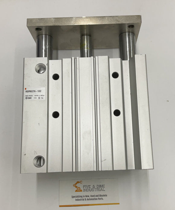 SMC MGPM63TN-100Z Guided Cylinder Slide Bearing 145 Psi