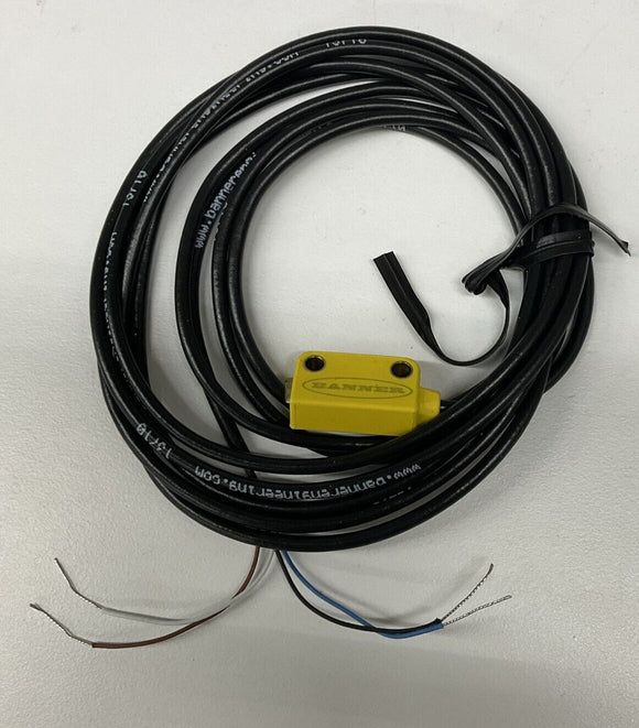 Banner Q12AB6FF30 Photoelectric Sensor 72110 Mini Visible Red