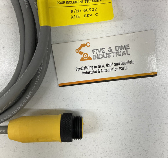 TPC 60922 REV.C Cable Assembly 4M Devicenet Connector