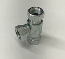 Brennan 9344-06-06-06 3/8" BSPP "Tee" Female x3 Steel-3