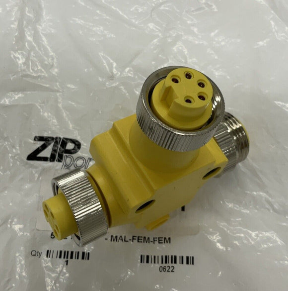 Automation Direct ZP-S1-5MFF-T Coupler 5-Pole 7/8" Male/Female/Female
