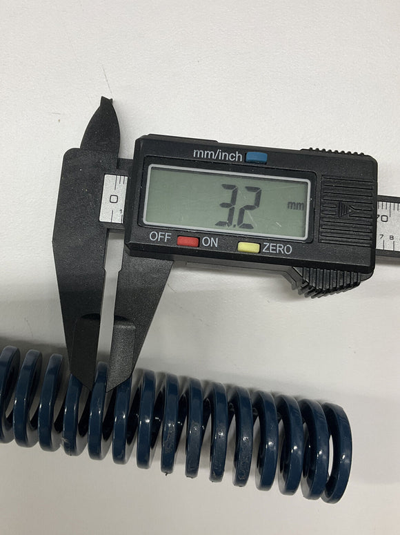 MMC 1/2X1X12 Blue Medium Duty Die Spring 1/2" I,. 1" OD, 12" Length