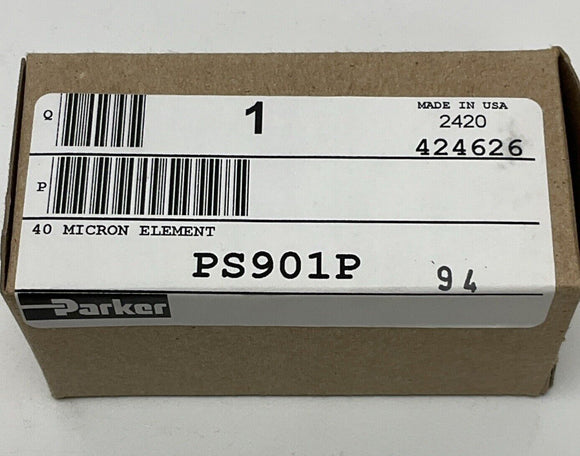 Parker PS901P 40 Micron Filter Element Kit with O-Rings and Lubricant