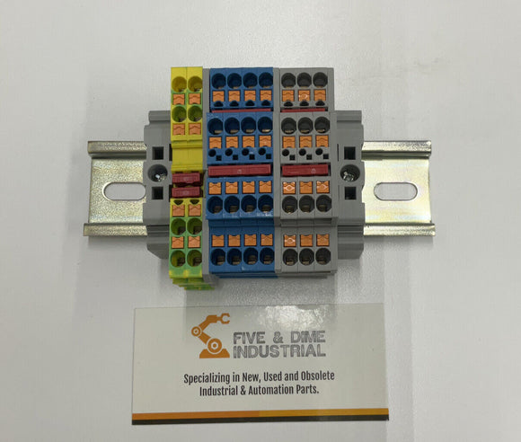 Phoenix Contact RG PTTB 2.5 Rail 2 / 81-93-64-1 Contact Block Assembly