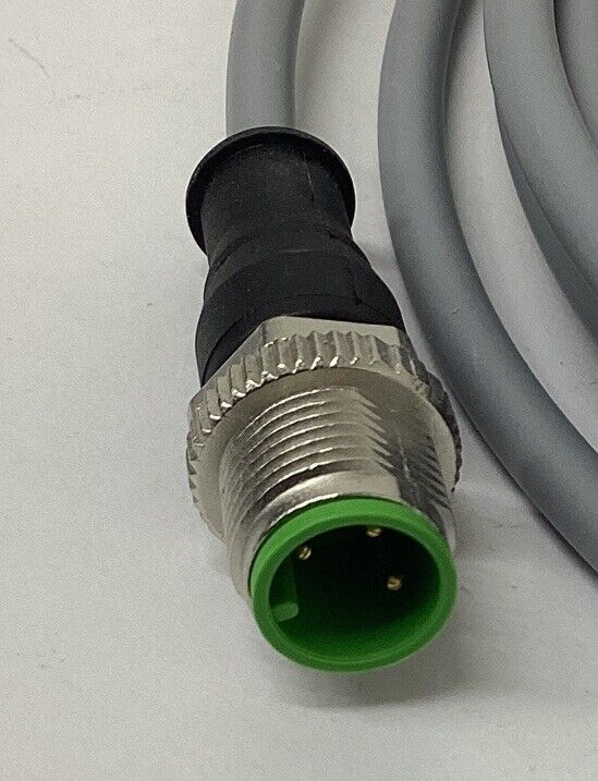 Murr 7000-12001-2130300 M12 Male 3-Pole Single End Cable 3M