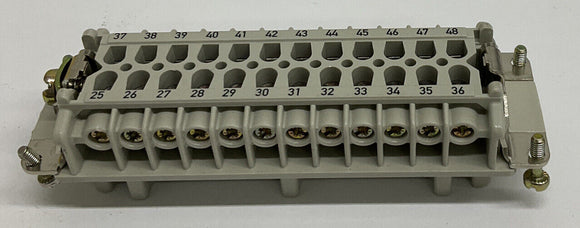 Lapp Epic 10 10.1961 / 10196100 Female 24 Pin Connector Inset for HBE-24