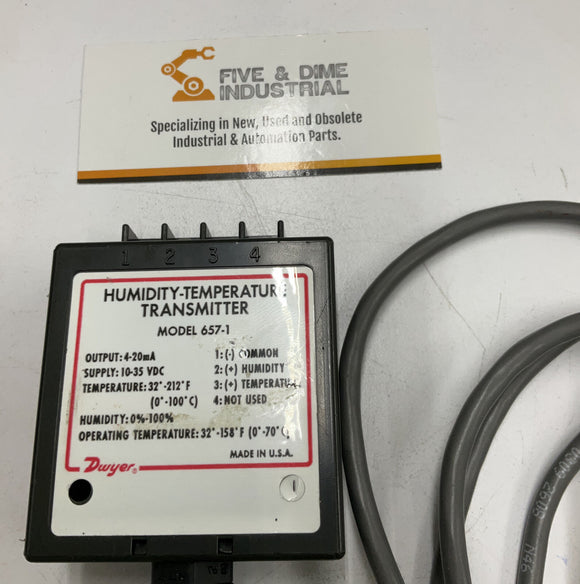 Dwyer Series 657 Humidity Temperature Transmitter