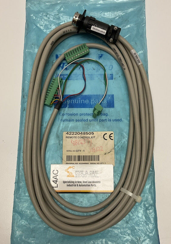 Atlas Copco 4222-0485-05  Remote Control Kit Harness Tech Motive Tool