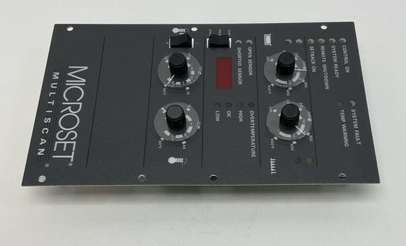 Nordson 110039A Microset Multiscan Temperature Control