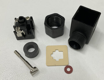 Bosch Rexroth 1834484076 DIN 3-Pin Field Connector - 0