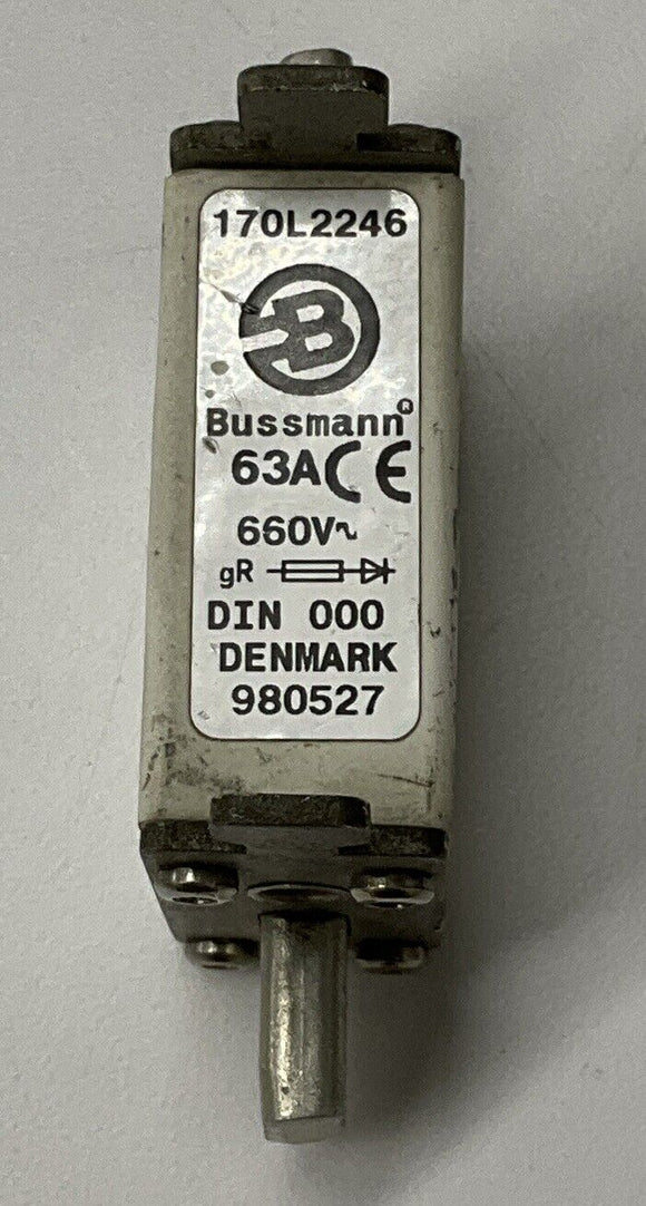 Bussmann 170L2246 63A, 660VAV Hign Speed Square Body Fuse