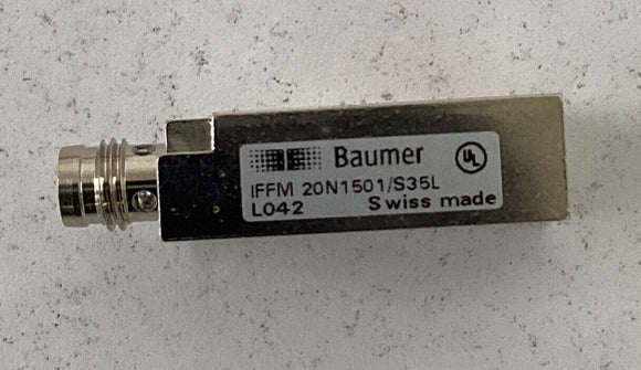 Baumer Electric IFFM 20N1501/S35L Inductive Proximity Switch / Sensor