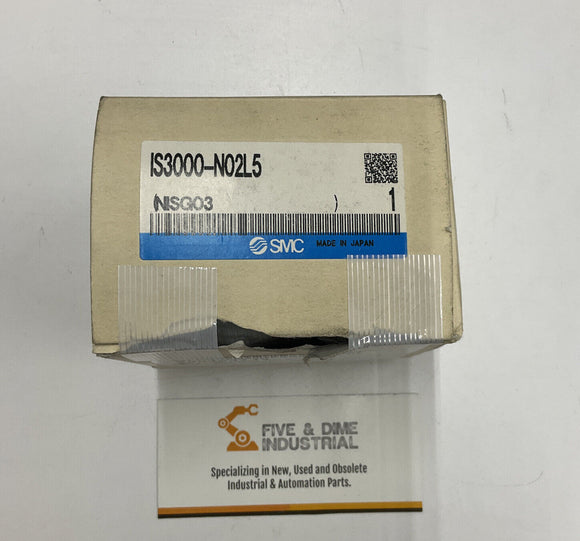 SMC IS3000-N02L5 Pressure Switch 0.1-0.7 MP