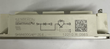 Semikron SKM400GAR12E4 Single 616A 1.8V IGBT Module - 0