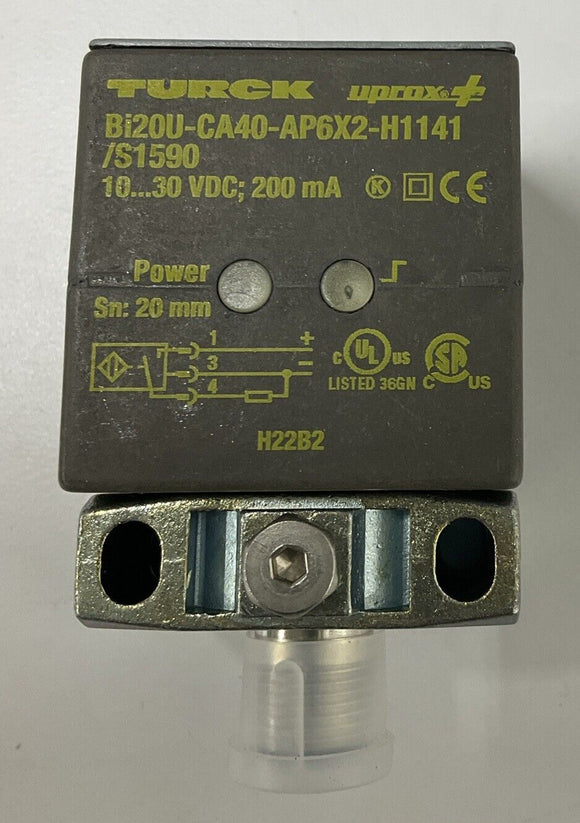 Turck BI20U-CA40-AP6X2-H1141/S1590W/BS2.0 / M1627297 Sensor