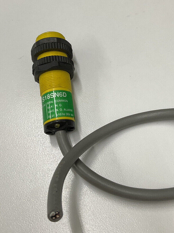 Banner S18SN6D Photo Electric Sensor 1 Meter
