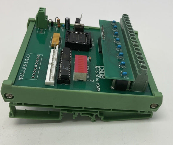 Phoenix Contact CS08 Circuit Board Control Board Rev 5.00 Hi Power