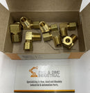 Parker MC269C-4-4 Male Compression Elbow 1/4" Package of (7)-6