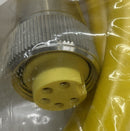 Mencom MIN-5FP-6 7/8" Mini, Female, 5-Pole 6-Feet Cable-4