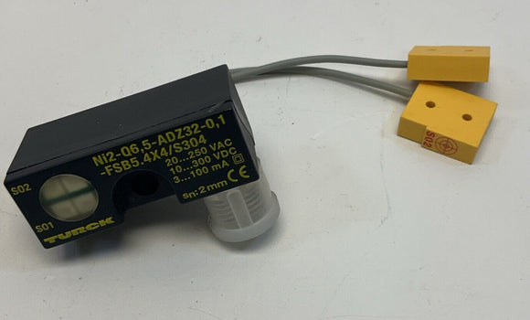 Turck Ni2-Q6.5-ADZ32-0.1-FSB5.4x4/S304 Sensor 4200204