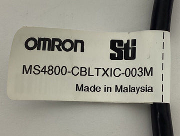 Omron STI 40453-003 MS4800-CBLTXIC-003M Light Curtain Cable - 0