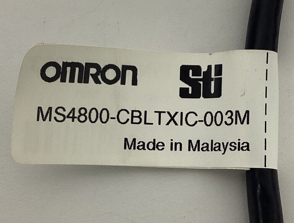Omron STI 40453-003 MS4800-CBLTXIC-003M Light Curtain Cable