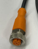 IFM Efector EVC014 4-Pole Male-Female 5-Meter Sensor Cable-4