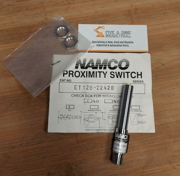 Namco ET120-22420 Proximity Sensor N.O. 80-250 Vac