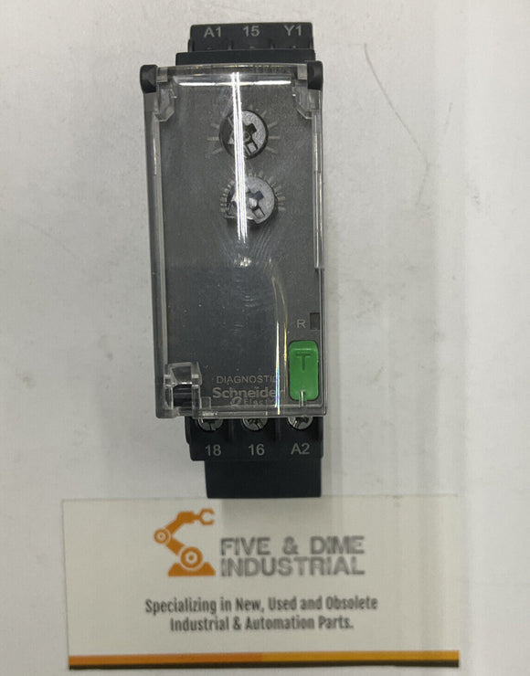 Schneider RE22R1AMR On Delay Timer 24-240 Volts  .05sec 300Hr