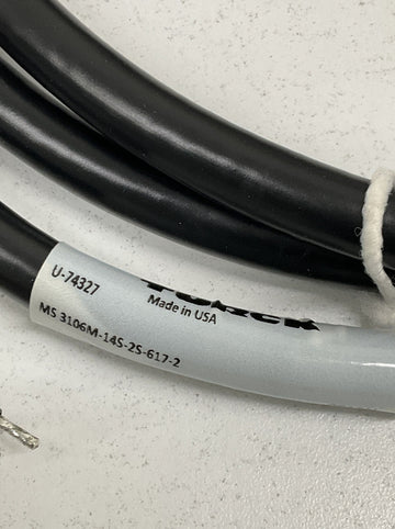 Turck MS 3106M-14S-2S-617-2 Cordset Cable U74327 - 0