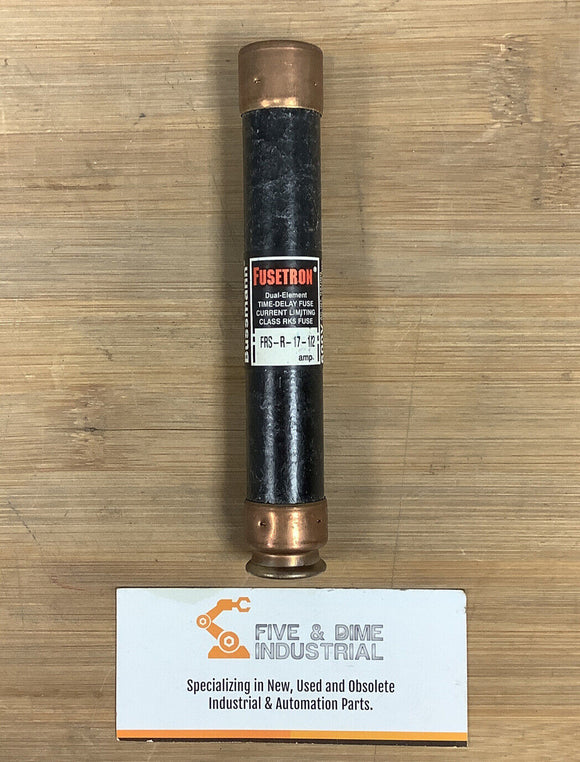 Bussmann / Fusetron FRS-R-17-1/2 Lot of 2   600V Fuse (GR124)