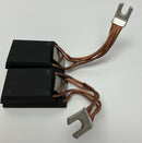 National Carbon 36A161403AAX26 Package of 2 Split Motor Brushes 1 X 1.5 X 2.75"-3