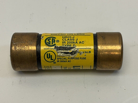 Bussmann LPJ-2SP Low-Peak 2-Amp Fuses Dual Element 600V Max. Pack of (3)