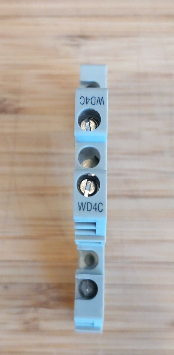 Allen Bradley 1492-WD4C Double Deck Terminal Block 20A 300V AC/DC