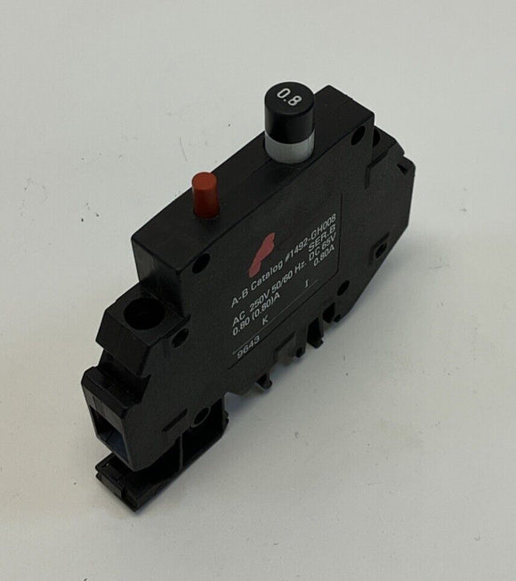 Allen Bradley 1492-GH008 Circuit Breaker 0.8 Amps  250 VAC