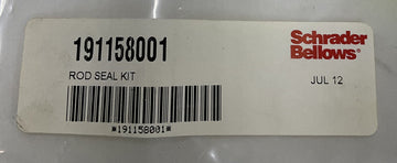 Schrader Bellows 191158001 Rod Seal Kit - 0