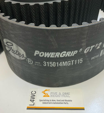 Gates 3150-14MGT-115 Power Grip GT2 Power Timing Belt 3150-14M-115 - 0