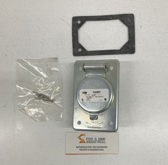 Thomas and Betts  8003N 250/600V 10/20 Amps Ever LOK Receptacle