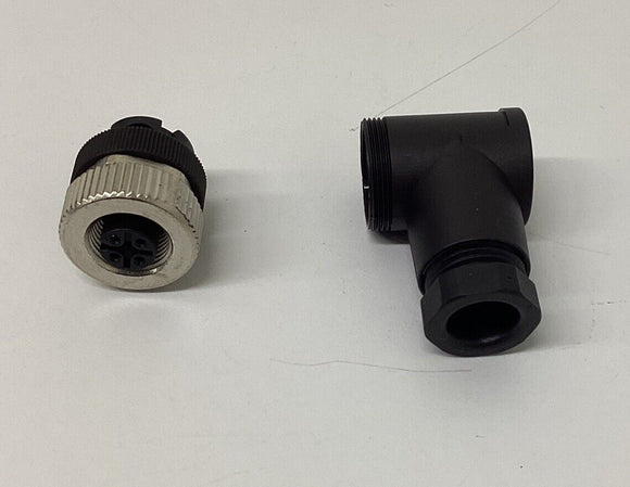 Murr 7000-13021-0000000 Field Connector 90 Degree 4-Pole Female