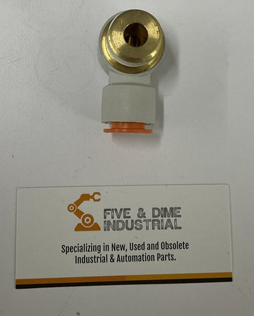 SMC  KQ2VS13-37S Tube Hex Socket Elbow  1/2  NPT X 1/2  OD  Lot of 10