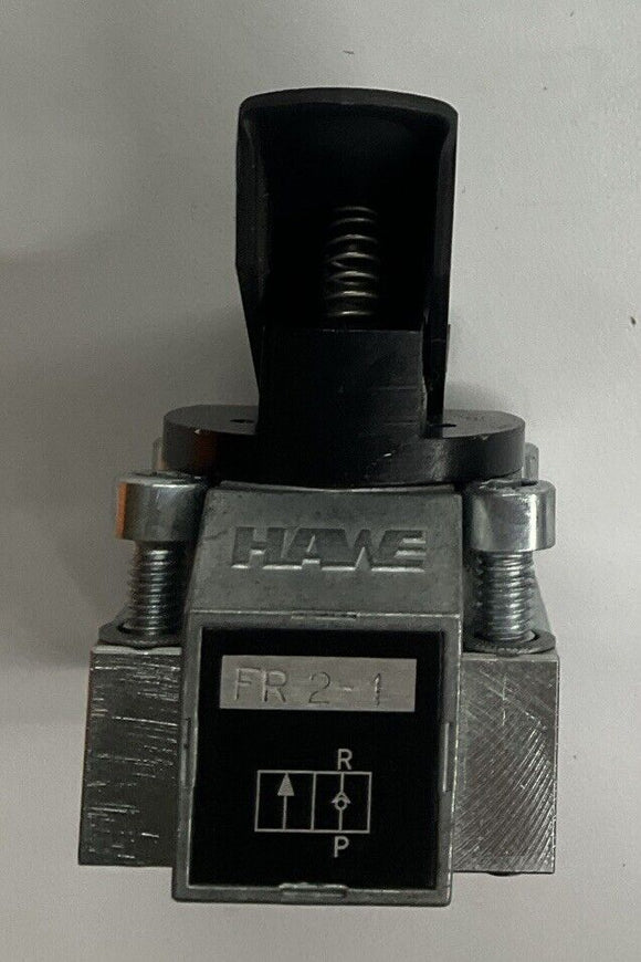 Hawe  FR2-1 2-way Finger Operated Hydraulic Valve