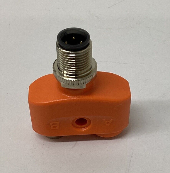 IFM Efector EBC112 4-Pin Y Splitter Male M12 x Female M8 (2)