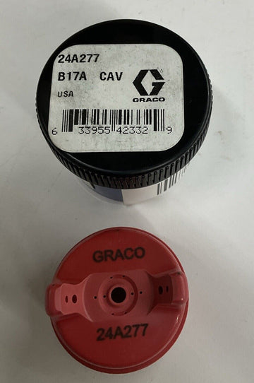 Graco 24A277 Red Air Cap - 0