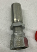 Parker 1JS55-8-6 Parflex 55 Series Hose End Steel Flat Face-2