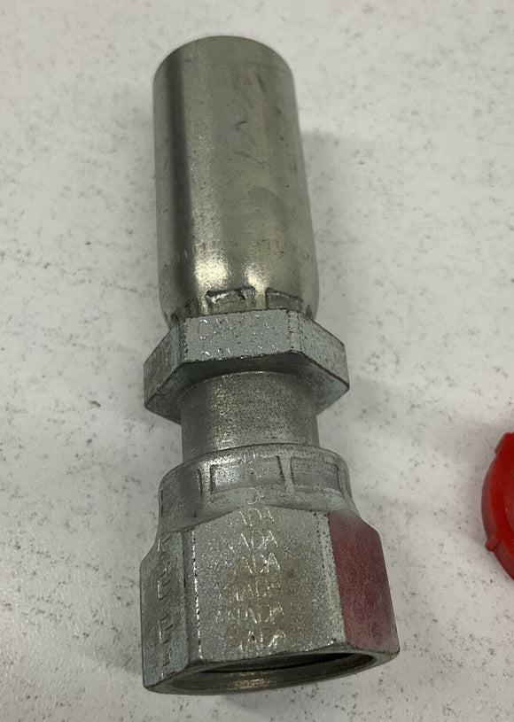 Parker 1JS55-8-6 Parflex 55 Series Hose End Steel Flat Face